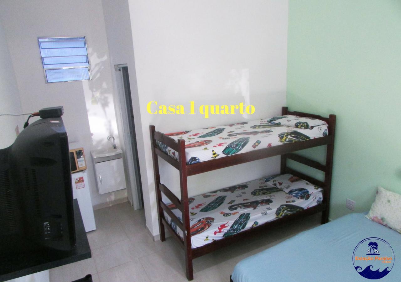 Estacao Paraiso Chale Bertioga Exterior foto